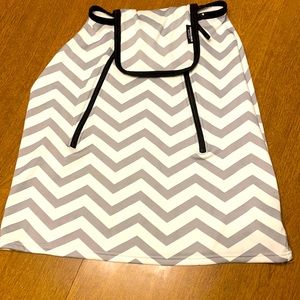Stretch Car Seat Covers, Snug, Breathable, Zipped Window,Universal Fit, Chevron